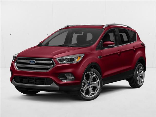 Ruby Red Metallic Tinted Clearcoat 2017 Ford Escape Titanium FWD SUV / Crossover Front-Wheel Drive 6-Speed Automatic