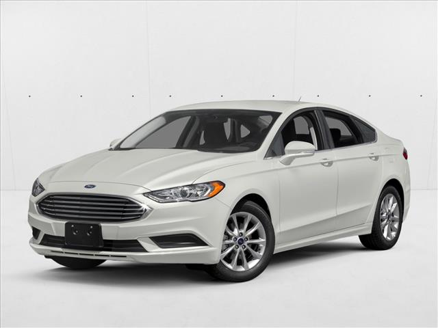 White Platinum Metallic Tri-Coat 2017 Ford Fusion SE Sedan Front-Wheel Drive Automatic