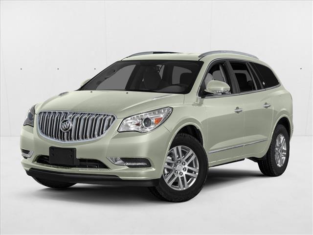 White Frost Tricoat 2017 Buick Enclave Leather FWD SUV / Crossover Front-Wheel Drive 6-Speed Automatic