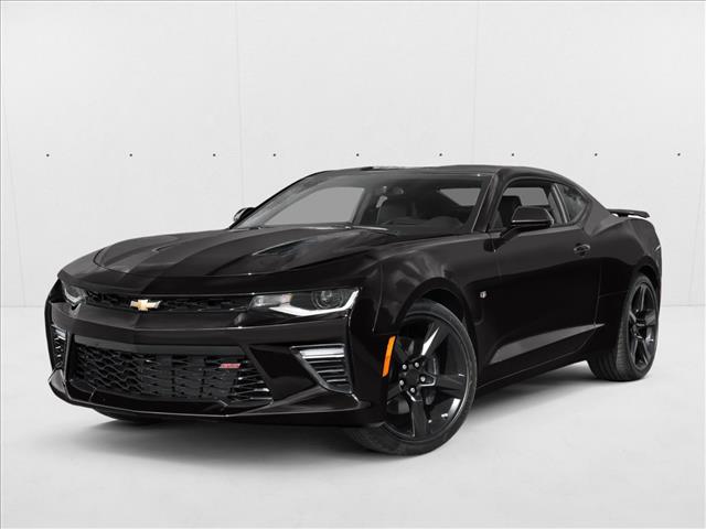 Black 2017 Chevrolet Camaro Coupe Rear-Wheel Drive 6-Speed Manual