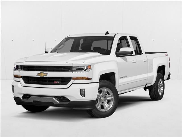 Gray 2017 Chevrolet Silverado 1500 Pickup Truck Four-Wheel Drive 6-Speed Automatic