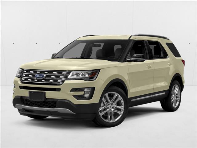 White Gold Metallic 2017 Ford Explorer SUV / Crossover All-Wheel Drive 6-Speed Automatic