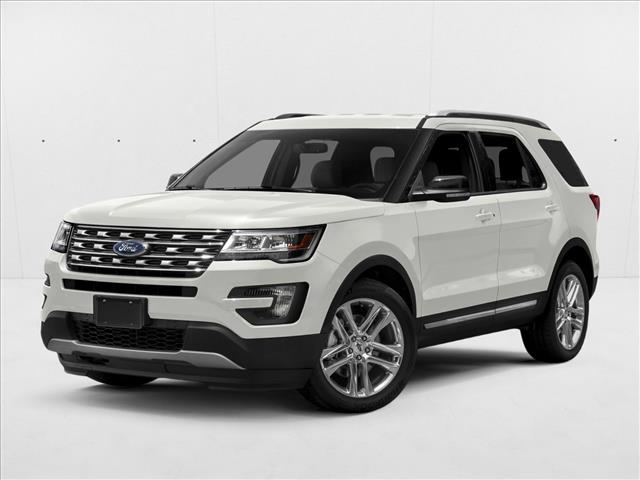 White Platinum Metallic Tri-Coat 2017 Ford Explorer SUV / Crossover Front-Wheel Drive 6-Speed Automatic