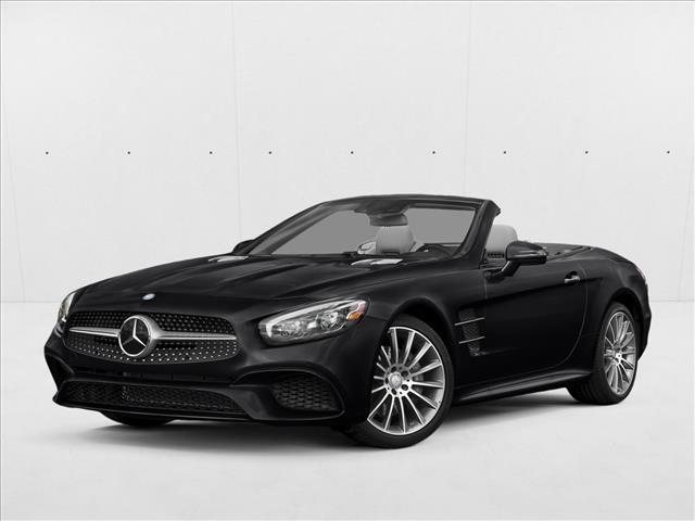 Black 2017 Mercedes-Benz SL-Class Convertible Rear-Wheel Drive Automatic