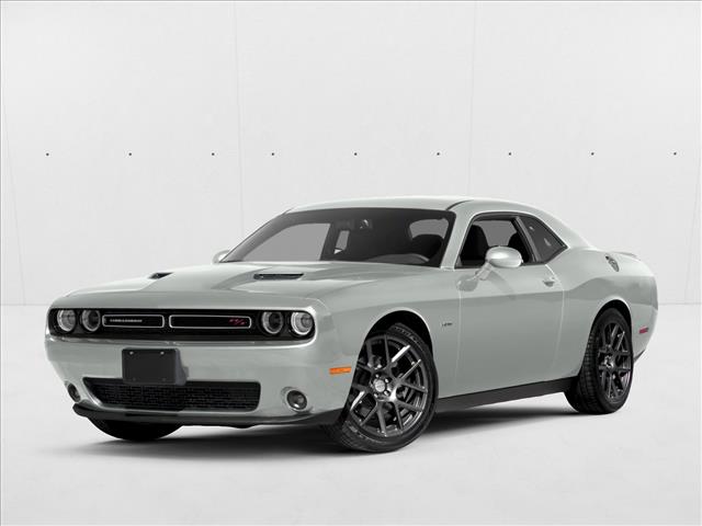 Silver 2017 Dodge Challenger R/T RWD Coupe Rear-Wheel Drive 6-Speed Manual