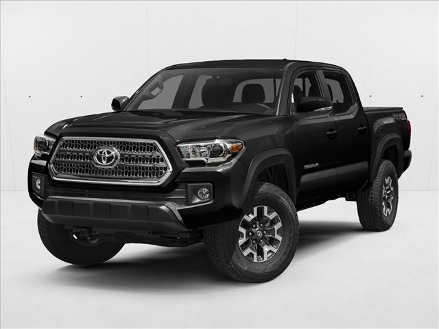 Black 2017 Toyota Tacoma TRD Off Road V6 Double Cab 4WD Pickup Truck Four-Wheel Drive 6-Speed Automatic
