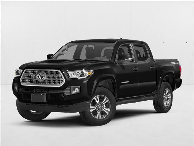 Black 2017 Toyota Tacoma Pickup Truck Four-Wheel Drive 6-Speed Manual