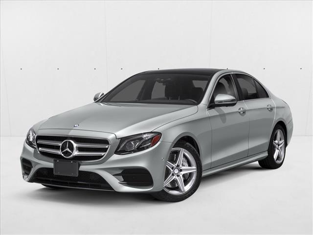 Red 2017 Mercedes-Benz E-Class Sedan Rear-Wheel Drive Automatic