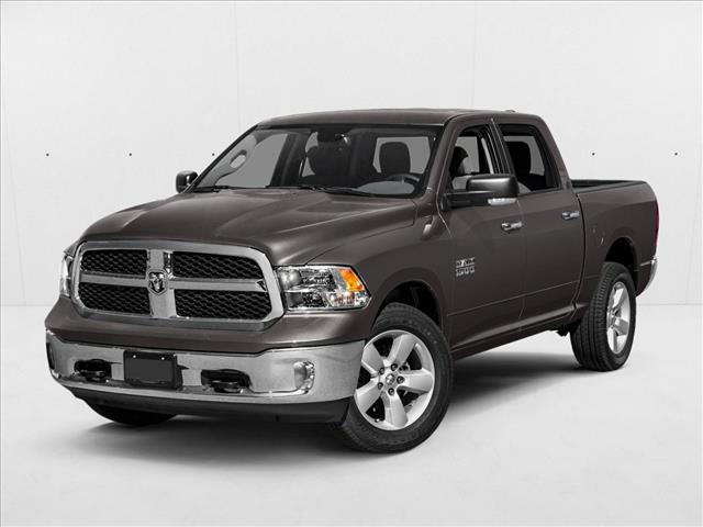 Gray (Granite Crystal Metallic Clearcoat) 2017 RAM 1500 Big Horn Crew Cab 4WD Pickup Truck Four-Wheel Drive 8-Speed Automatic