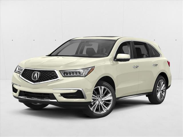 White Diamond Pearl 2017 Acura MDX SH-AWD with Technology Package SUV / Crossover All-Wheel Drive Automatic