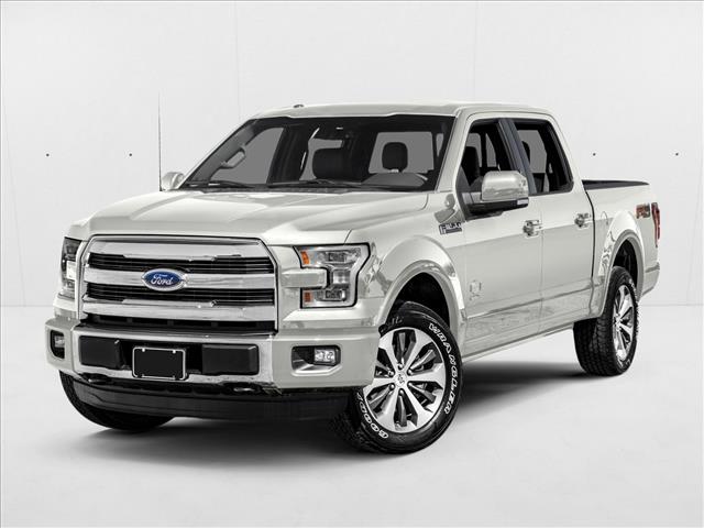 White Platinum Metallic Tri-Coat 2017 Ford F-150 King Ranch SuperCrew 4WD Pickup Truck Four-Wheel Drive Automatic