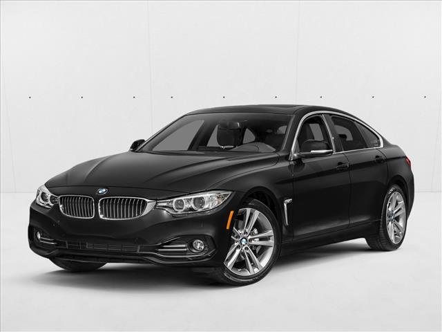 Jet Black 2017 BMW 4 Series Sedan Rear-Wheel Drive Automatic