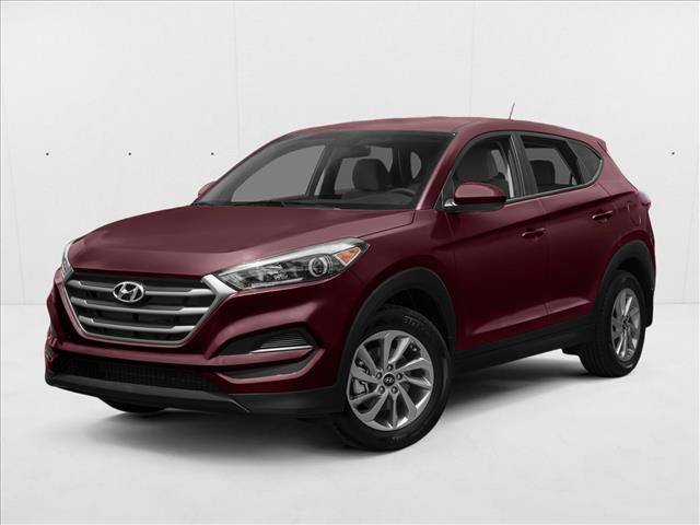 Red (Ruby Wine) 2017 Hyundai Tucson SUV / Crossover All-Wheel Drive Automatic