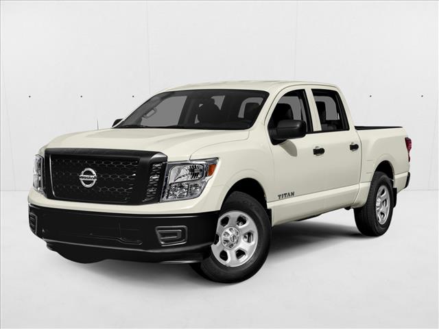Glacier White 2017 Nissan Titan Pickup Truck 4X2 Automatic