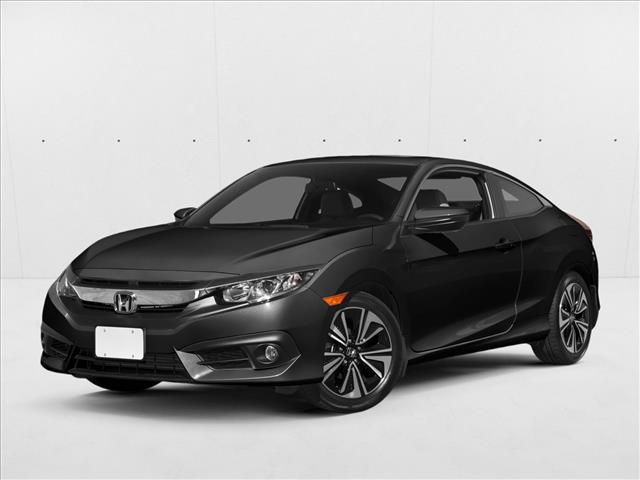 Crystal Black Pearl 2017 Honda Civic Coupe Coupe Front-Wheel Drive Automatic