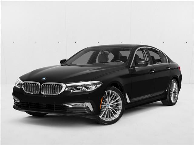 Black 2017 BMW 5 Series Sedan All-Wheel Drive 8-Speed Automatic