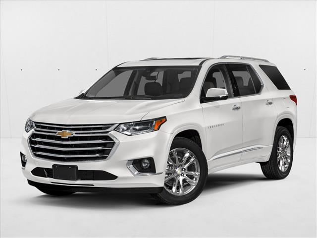 Summit White 2018 Chevrolet Traverse SUV / Crossover Four-Wheel Drive 9-Speed Automatic
