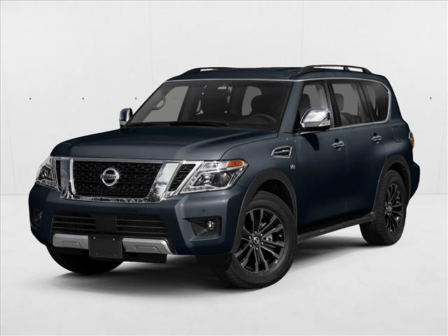 Hermosa Blue 2018 Nissan Armada Platinum 4WD SUV / Crossover Four-Wheel Drive Automatic