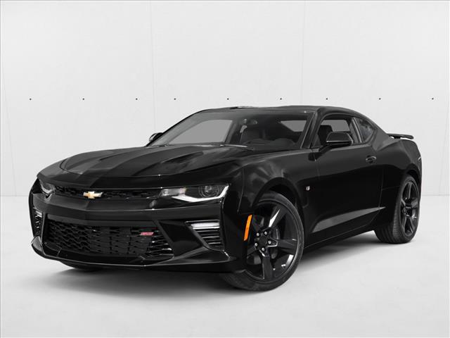 Black 2018 Chevrolet Camaro Coupe Rear-Wheel Drive 6-Speed Manual