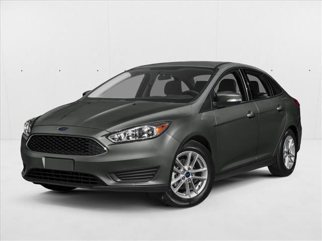 Gray (Magnetic Metallic) 2018 Ford Focus Sedan Front-Wheel Drive 6-Speed Automatic