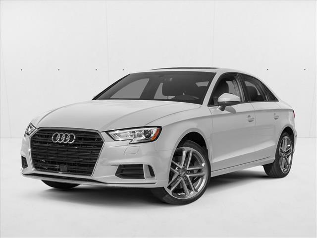 Glacier White Metallic 2018 Audi A3 Sedan Front-Wheel Drive 7-Speed Automatic