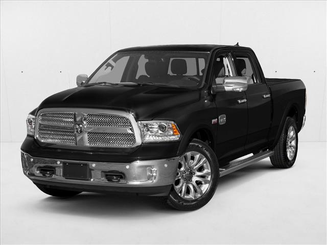 Gray (Maximum Steel Metallic Clearcoat) 2018 RAM 1500 Laramie Limited Crew Cab 4WD Pickup Truck Four-Wheel Drive 8-Speed Automatic