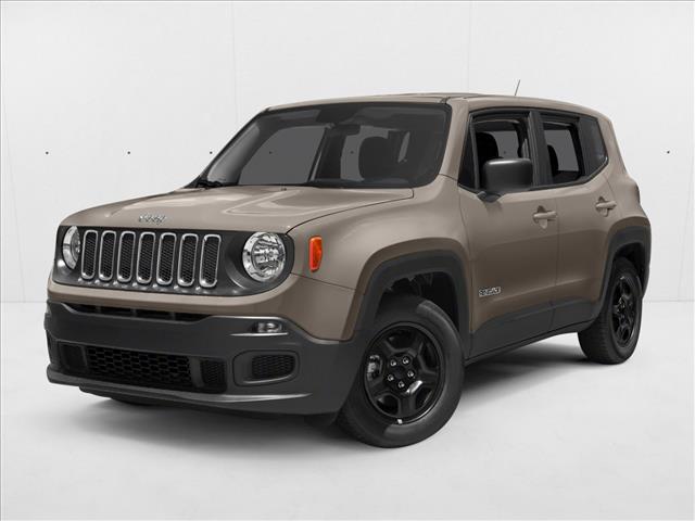 Black 2018 Jeep Renegade Latitude 4WD SUV / Crossover Four-Wheel Drive 6-Speed Manual