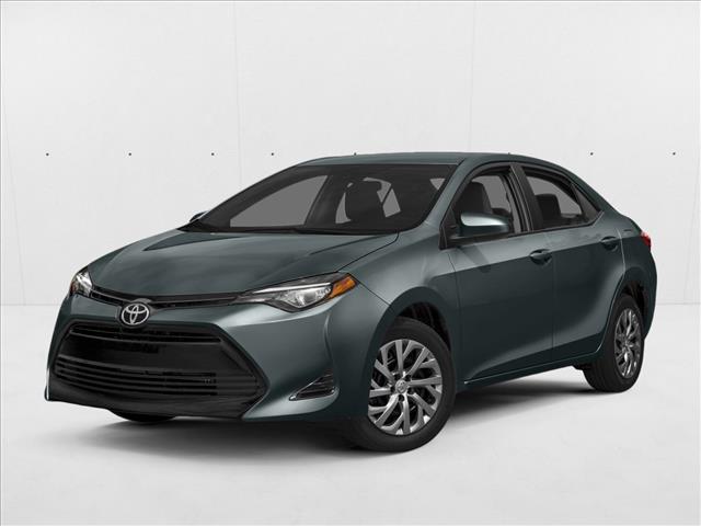 Slate Metallic 2018 Toyota Corolla LE Sedan Front-Wheel Drive Automatic