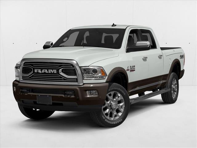 Bright White Clearcoat 2018 RAM 2500 Laramie Longhorn Crew Cab 4WD Pickup Truck Four-Wheel Drive 6-Speed Automatic