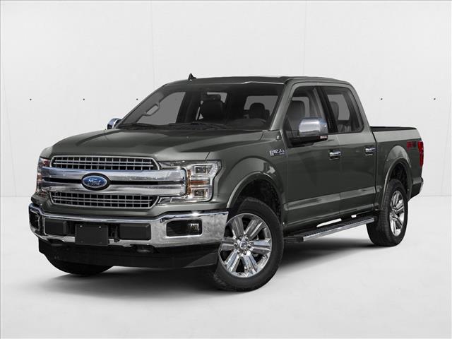 Gray (Magnetic Metallic) 2018 Ford F-150 Lariat SuperCrew 4WD Pickup Truck Four-Wheel Drive Automatic