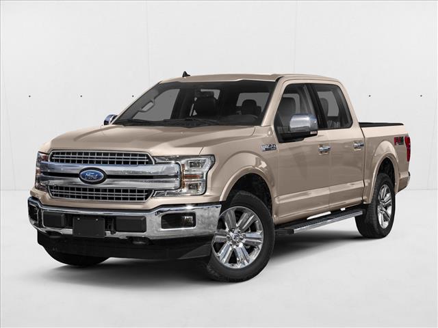 White Gold 2018 Ford F-150 Pickup Truck Four-Wheel Drive Automatic