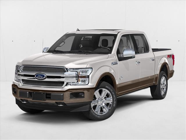 White Platinum Metallic Tri-Coat 2018 Ford F-150 Pickup Truck Four-Wheel Drive Automatic