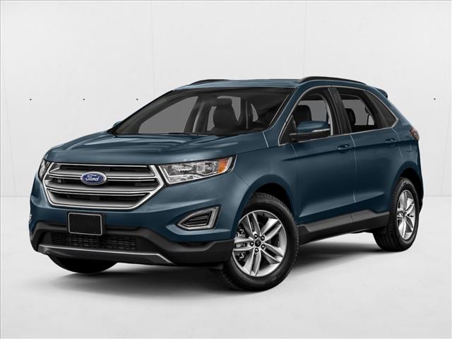 Blue Metallic 2018 Ford Edge SEL AWD SUV / Crossover All-Wheel Drive 6-Speed Automatic