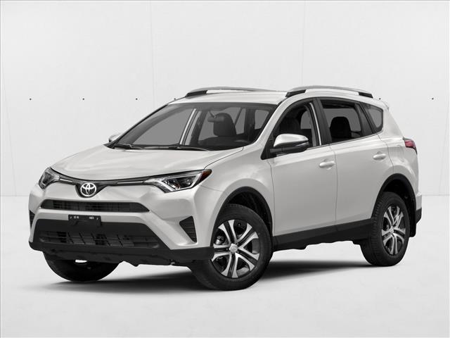Super White 2018 Toyota RAV4 LE SUV / Crossover Front-Wheel Drive Automatic