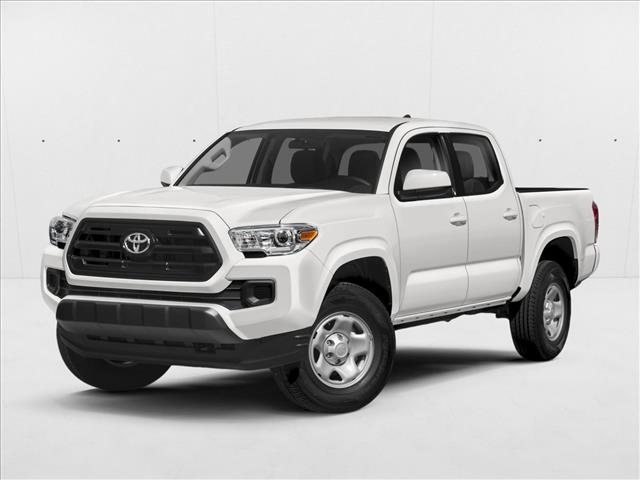 White 2018 Toyota Tacoma Pickup Truck Four-Wheel Drive 6-Speed Automatic