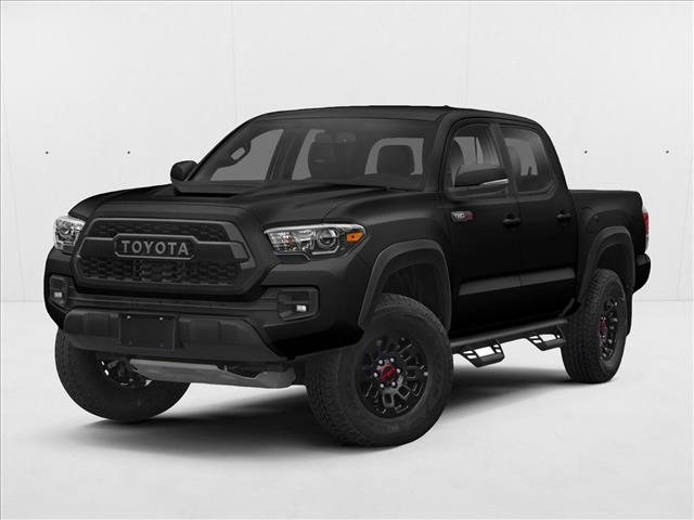 Midnight Black Metal 2018 Toyota Tacoma Pickup Truck Four-Wheel Drive 6-Speed Automatic