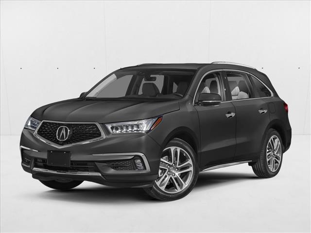 Gray (Modern Steel Metallic) 2018 Acura MDX SH-AWD with Advance and Entertainment Package SUV / Crossover All-Wheel Drive Automatic