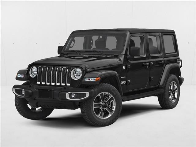 Black Clearcoat 2018 Jeep Wrangler Unlimited Sahara 4WD SUV / Crossover Four-Wheel Drive 8-Speed Automatic