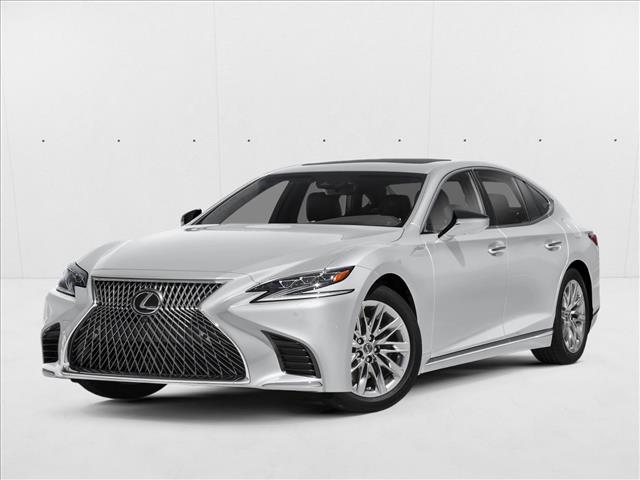 Gray (Liquid Platinum) 2018 Lexus LS 500 AWD Sedan All-Wheel Drive Automatic