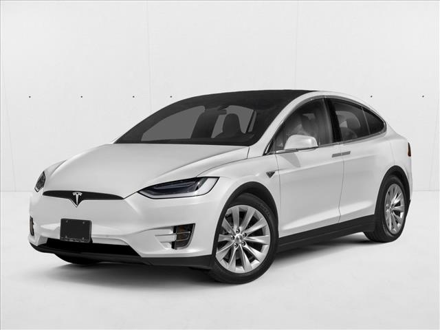 Blue 2018 Tesla Model X 75D AWD SUV / Crossover All-Wheel Drive Automatic