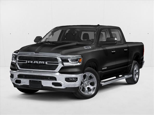 Diamond Black Crystal Pearlcoat 2019 RAM 1500 Big Horn Crew Cab RWD Pickup Truck 4X2 8-Speed Automatic