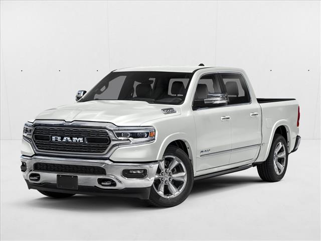 Ivory White Tri-Coat Pearlcoat 2019 RAM 1500 Pickup Truck Four-Wheel Drive 8-Speed Automatic
