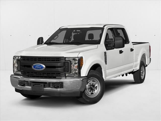 White 2019 Ford F-250 Super Duty XL Crew Cab 4WD Pickup Truck Four-Wheel Drive 6-Speed Automatic
