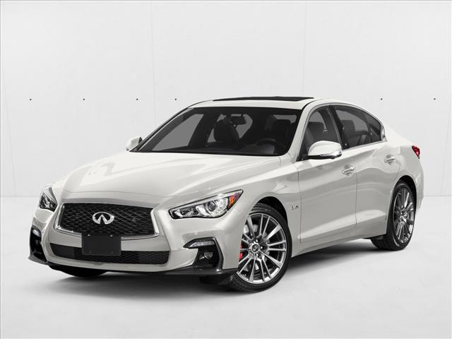 Majestic White 2019 INFINITI Q50 3.0t Sport RWD Sedan Rear-Wheel Drive Automatic