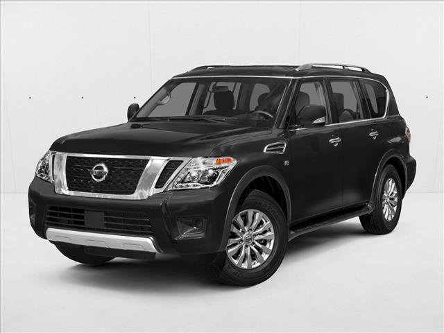 White 2019 Nissan Armada SV RWD SUV / Crossover 4X2 7-Speed Automatic