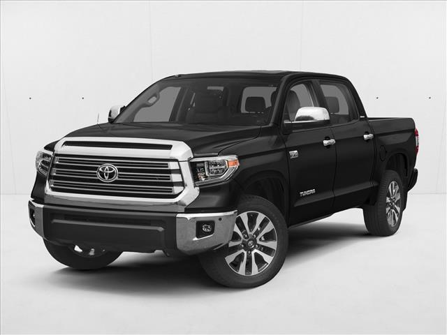 Midnight Black Metallic 2019 Toyota Tundra Limited CrewMax 5.7L Pickup Truck 4X2 Automatic