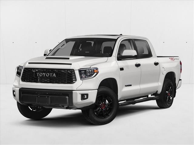 Super White 2019 Toyota Tundra TRD Pro CrewMax 5.7L 4WD Pickup Truck Four-Wheel Drive Automatic