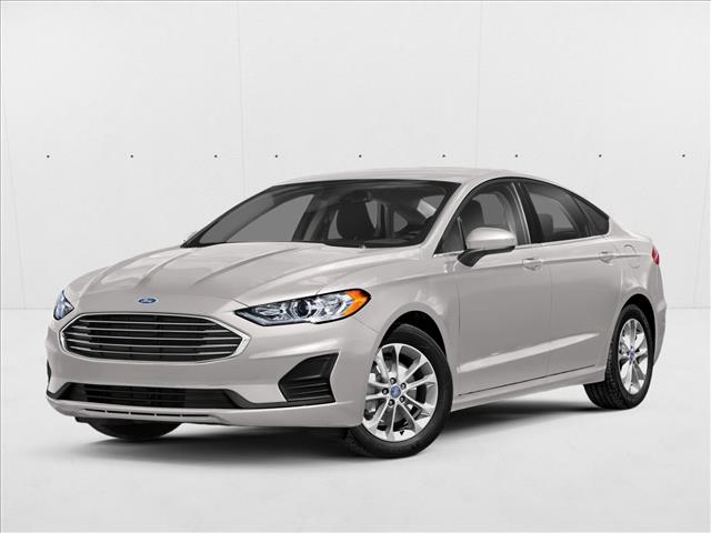 White Platinum Metallic Tri-Coat 2019 Ford Fusion SEL Sedan Front-Wheel Drive 6-Speed Automatic