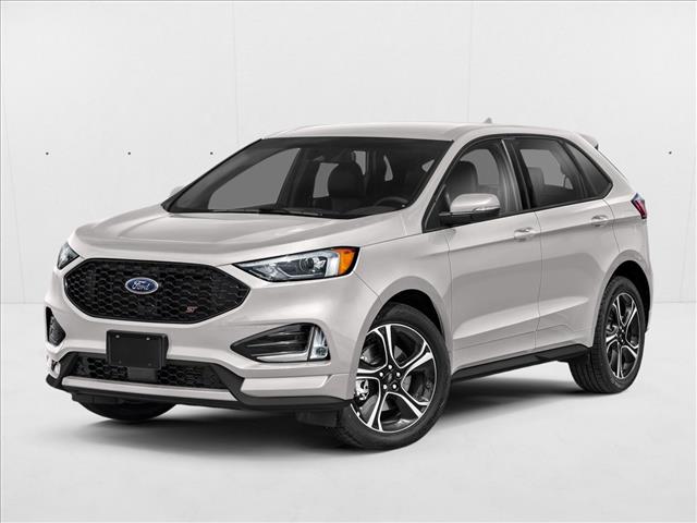 White Platinum Metallic Tri-Coat 2019 Ford Edge ST AWD SUV / Crossover All-Wheel Drive 8-Speed Automatic