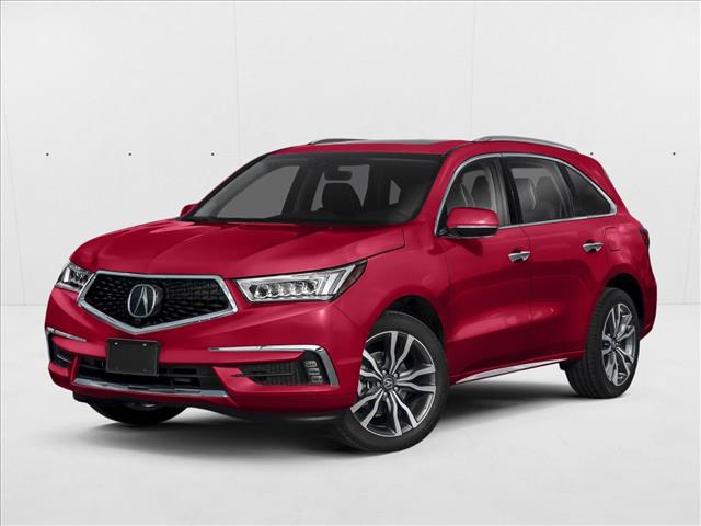 Performance Red Pearl 2019 Acura MDX SH-AWD with Advance Package SUV / Crossover All-Wheel Drive Automatic